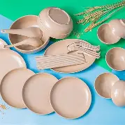 Is Your “Eco-Friendly” Tableware Really Plastic-Free? How to Identify 100% Rice Husk