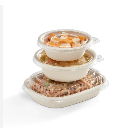 img_alibaba_1782267239.jpeg Customized Eco Friendly Compostable Sugarcane Bagasse Take out Restaurant Pulp Molding Bowl Disposable Round Bowl