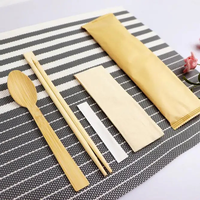 img_alibaba_1782455429.jpeg 2023 Popular Hotel Take-out Disposable Bamboo Tableware Knife, Fork and Spoon Low Price Customized logo Eco Degradable Natural