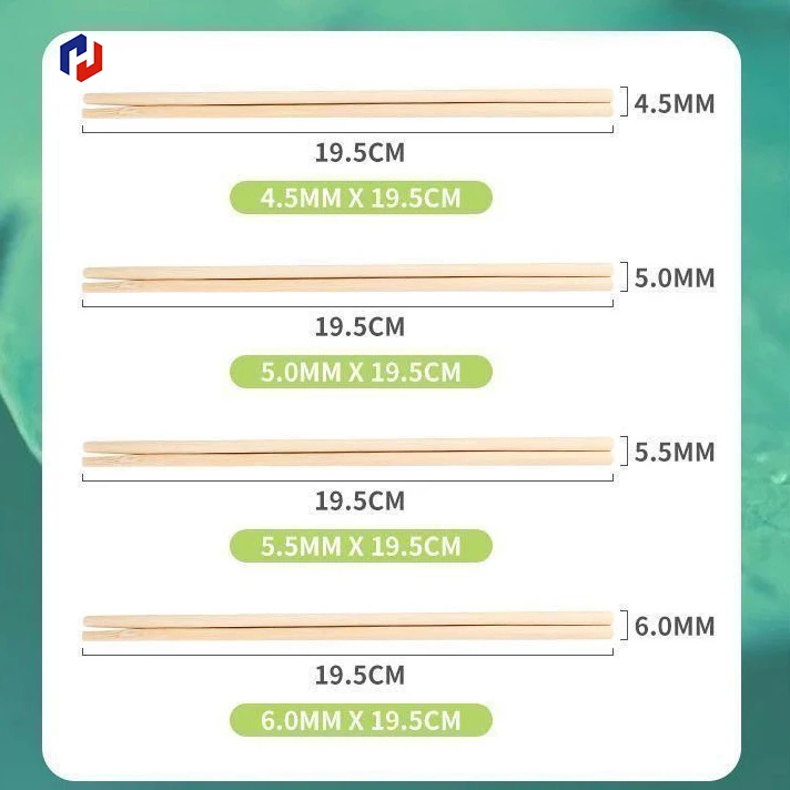 img_alibaba_1782476128.jpeg Japanese Style Disposable OPP Full Seal Paper Sleeve Packaging Twin Chopsticks Bamboo Stick Round