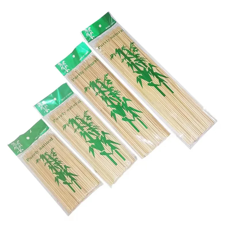 img_alibaba_1782560941.jpeg Factory Discount 20cm 30cm 40cm 50cm Barbecue Roasting Kabob Beef Disposable Bamboo Skewer Sticks