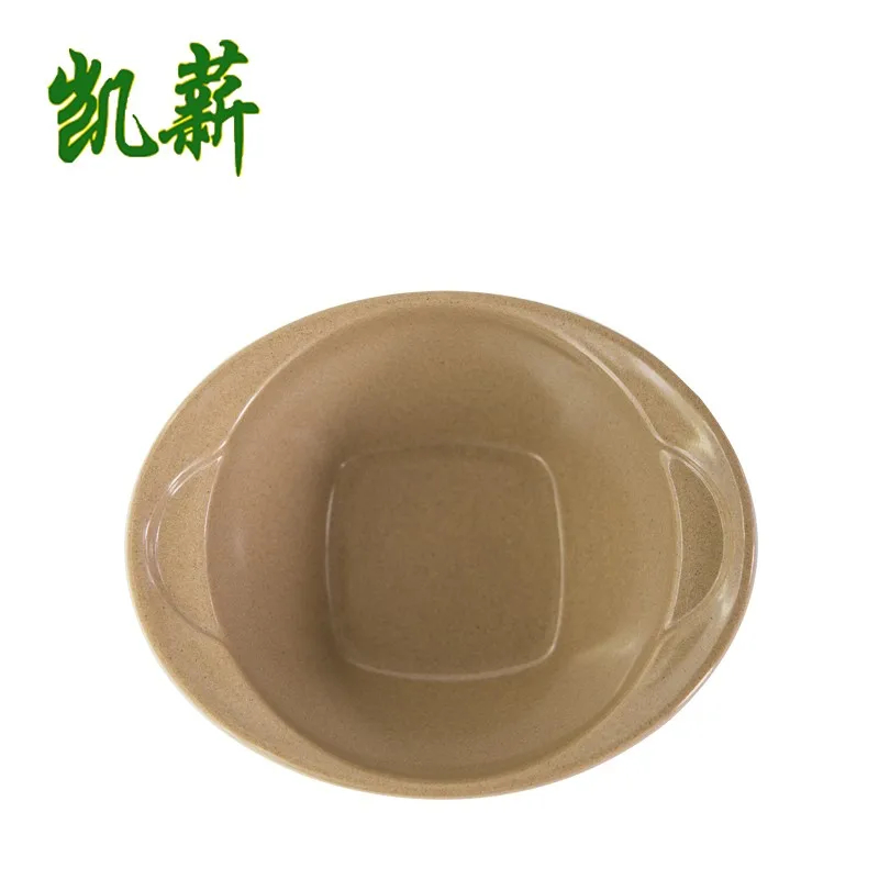 img_alibaba_1782634418.jpeg Home Camping Eco-Friendly Biodegradable Rice Husk Salad Bowl Polished and Packaged in Carton Plastic Free
