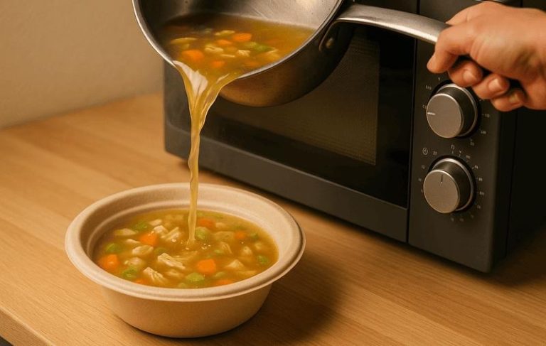 Is it safe to use sugarcane bagasse tableware for hot soup? This article explains whether harmful substances may leach out.