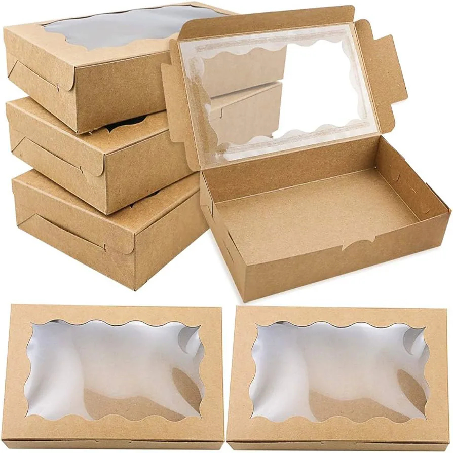 img_alibaba1783066539.jpg Wholesale Food Grade Paper Lunch Box Eco Friendly Small Medium Size Paper Cookie Box for Take Away